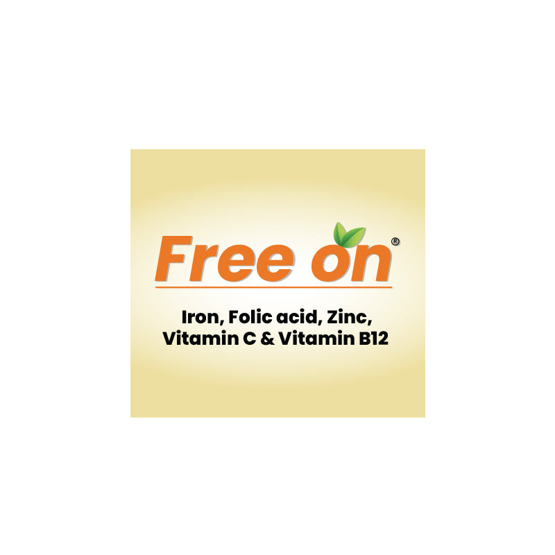 Iron, Folic acid, Zinc, Vitamin C & Methylcobalamin