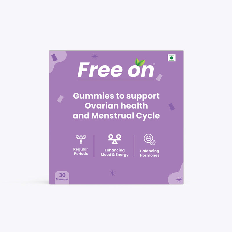 Gummies to support Ovarian health and Menstrual Cycle