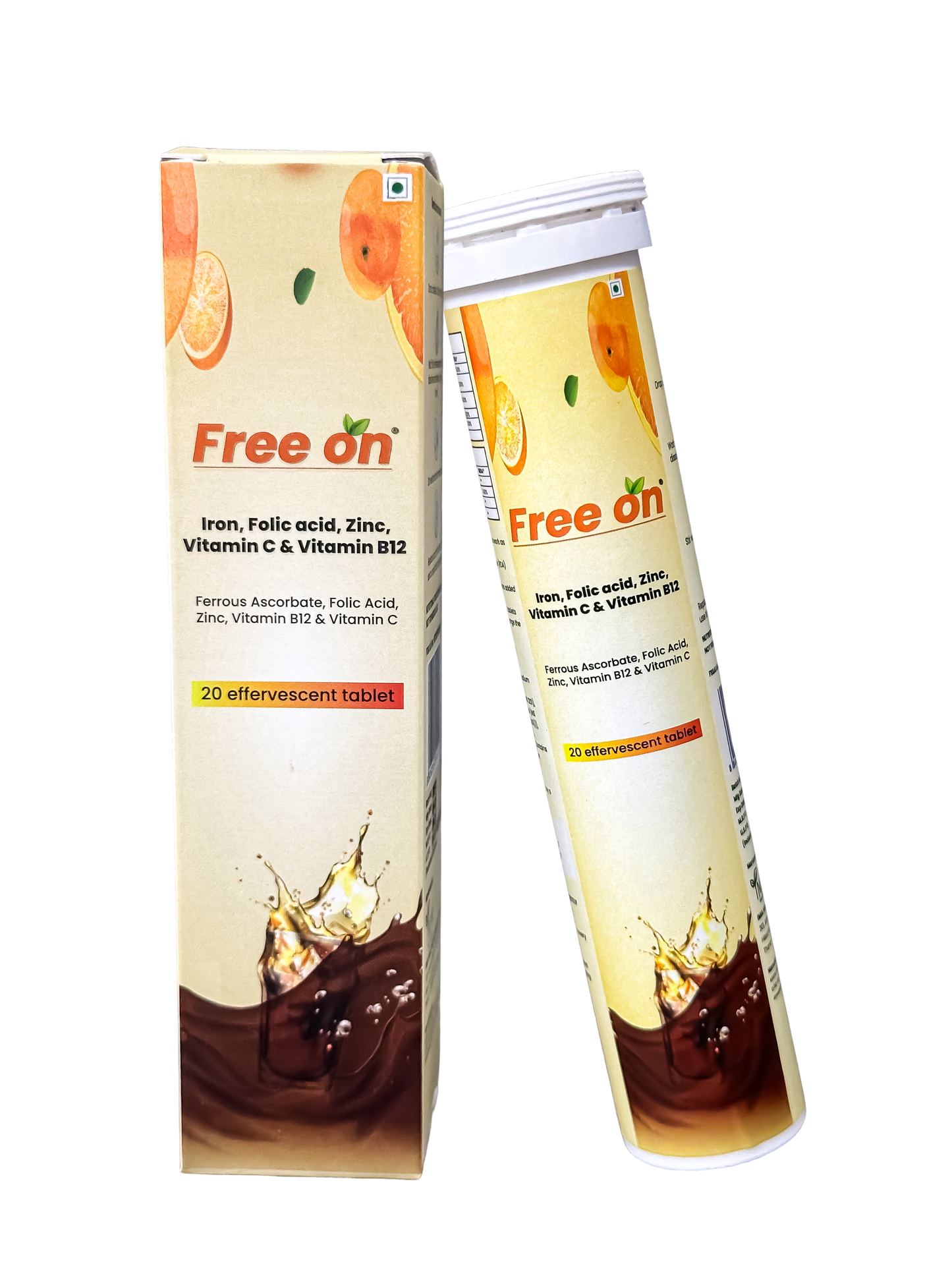Iron, Folic acid, Zinc, Vitamin C & Methylcobalamin