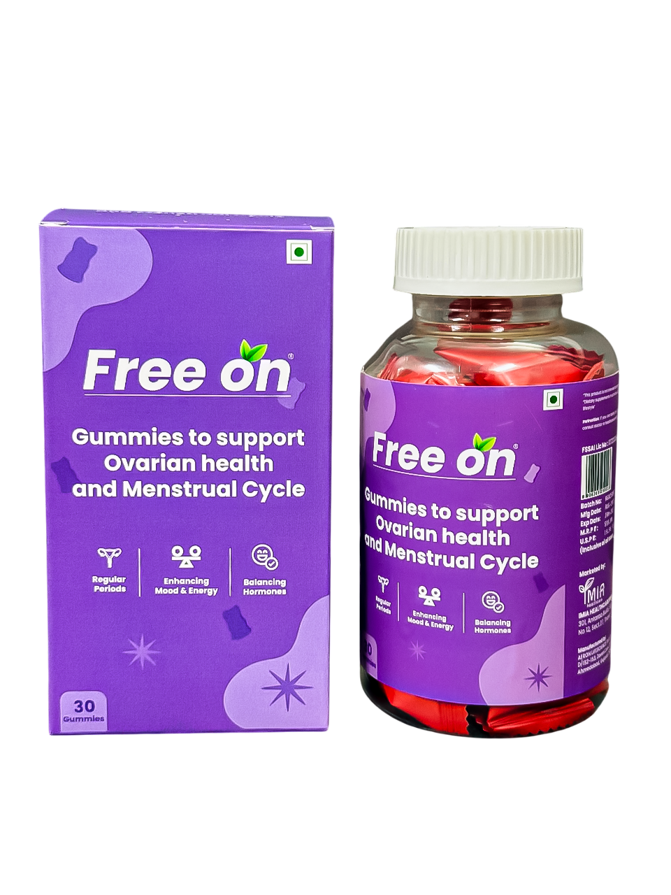 Gummies to support Ovarian health and Menstrual Cycle