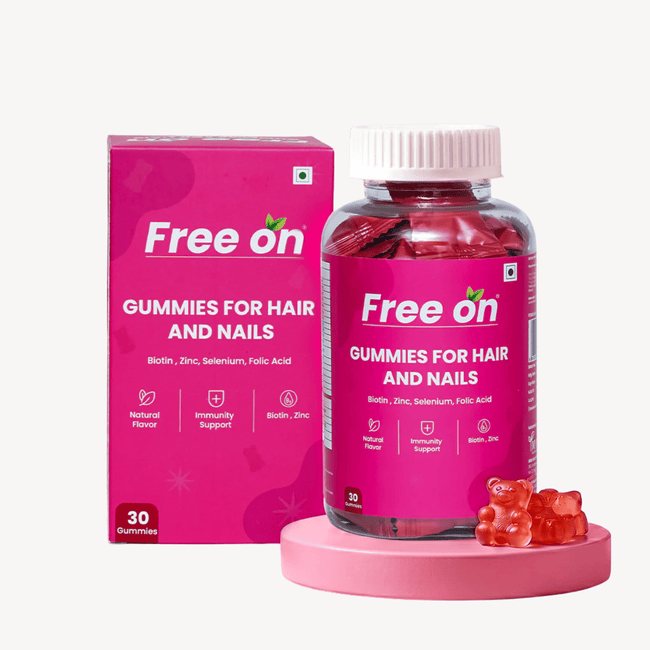 Gummies for Hair and Nails (Biotic, Zinc, Selenium) Hover Image