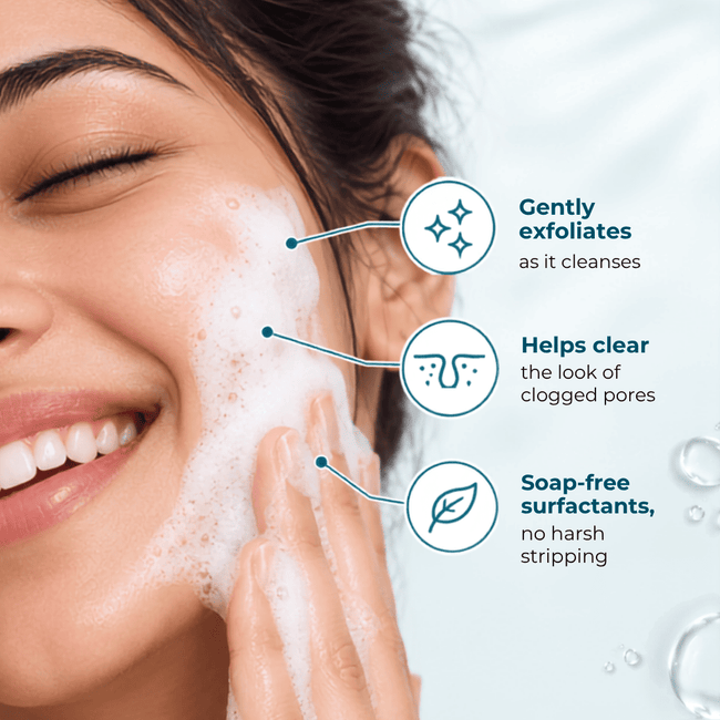 Porefekt Foaming Face Wash  1% AHA + 1% BHA | 100ml Main Image