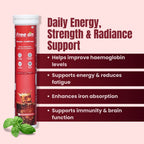 Free on Vitamin - C with Iron Effervescent Tablet