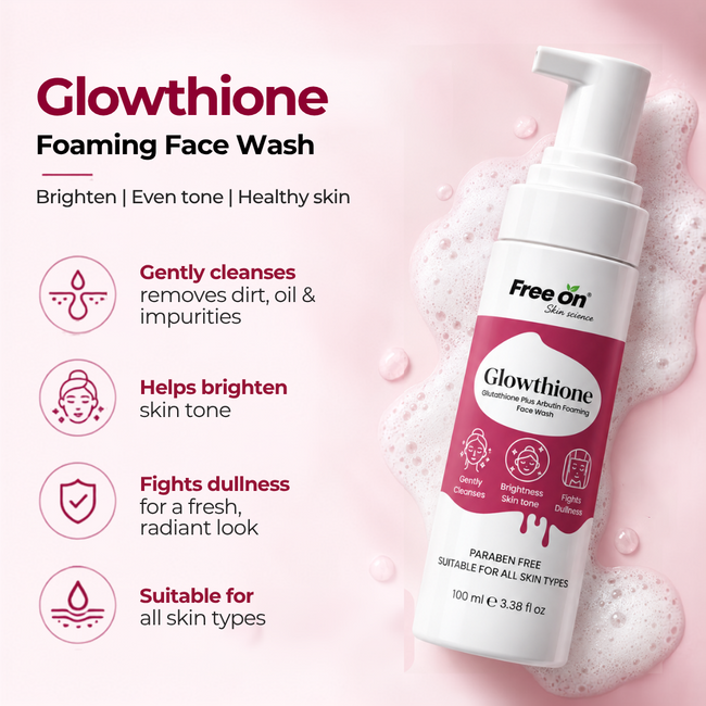 Glowthione Foaming Face Wash  L-Glutathione + Arbutin | 100ml Main Image