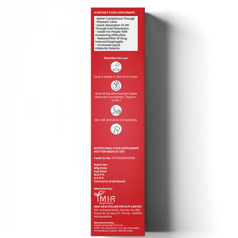 Vitamin - C with Iron Effervescent Tablet