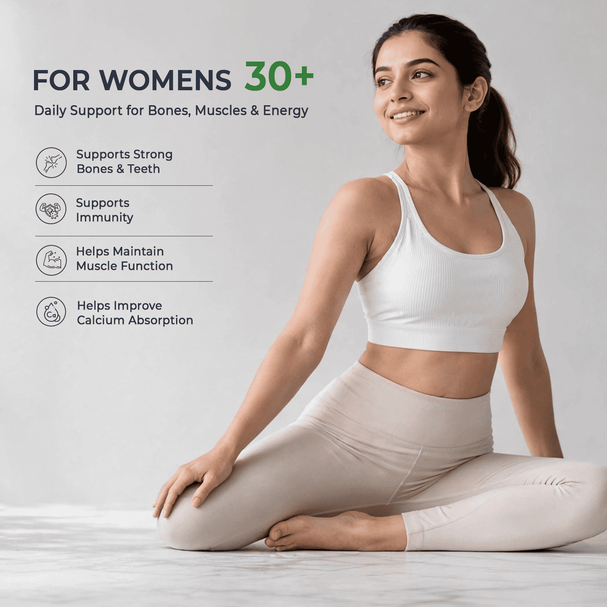 CDZM Calcium + Vitamin D3 + Zinc + Magnesium Effervescent Tablet