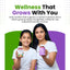 FreeOn Her & little one combo consiste of ovarian health & mensurational cycle gummies along with multivitamin kid gummies. This combos are create for mom & her kid or for you and your little ones at home. This combo provides you wellness that grows with you. A daily nutrition that supports a mother balance and a child growing needs thoughtfully craft for to important journey at once 