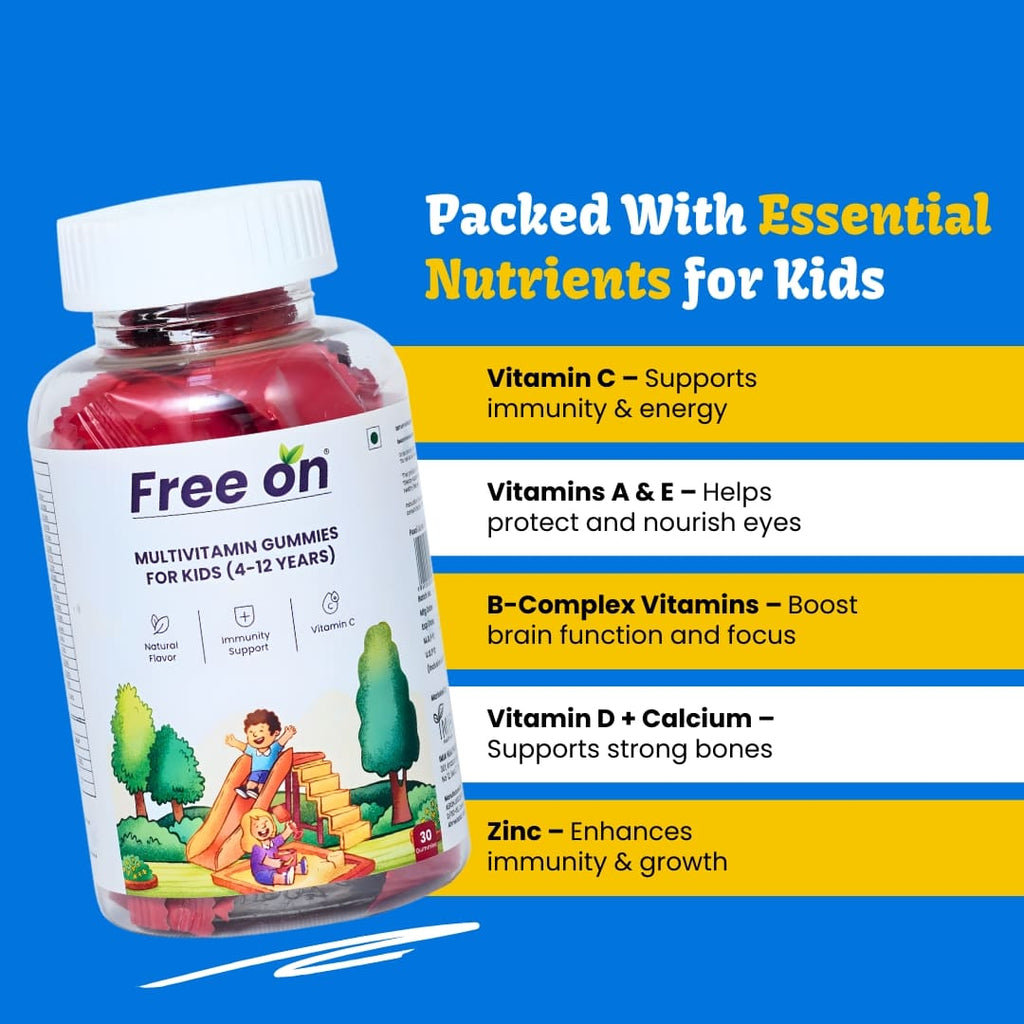 Multivitamin Gummies For Kids (4-12 Years)