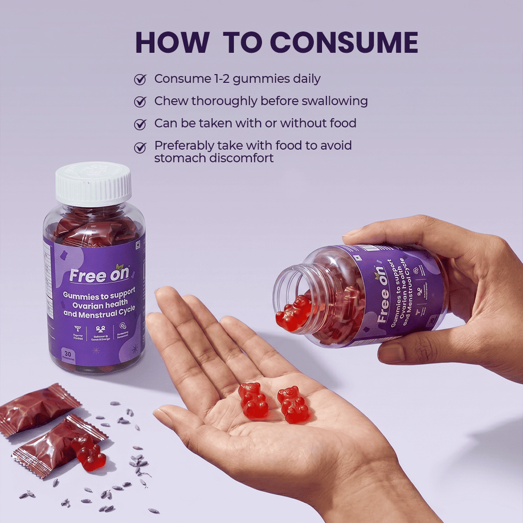 Ovarian Health & Menstrual Cycle Gummies