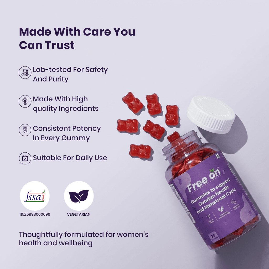 Ovarian Health & Menstrual Cycle Gummies