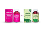 FreeOn fit & fabulo combo of hair & Nail Gummies and Gut Health Gummies with a pack of 30 Gummies. gummies which contents zinc, Biotin and vitamin C help in supporting your intestinal health and immunity. 