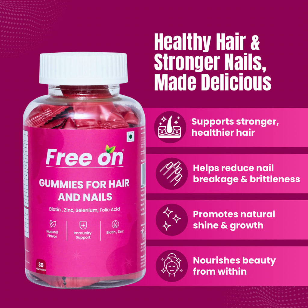 Gummies for Hair and Nails (Biotic, Zinc, Selenium)