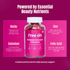 Gummies for Hair and Nails (Biotic, Zinc, Selenium)