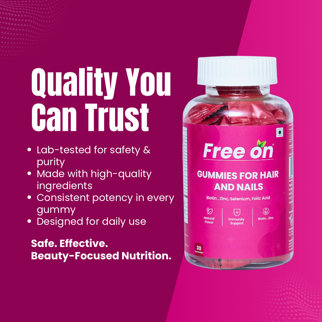 Gummies for Hair and Nails (Biotic, Zinc, Selenium)