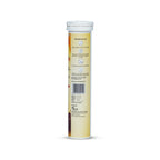 Supplement tube with label on a white background