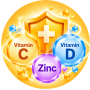 Vitamins C & D + Zinc