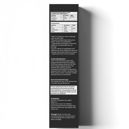 Vitamin C & Amla Extract Effervescent Tablet
