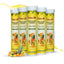 Multiple tubes of Free on supplement with fruit graphics on a white background