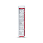 Supplement tube with label on a white background