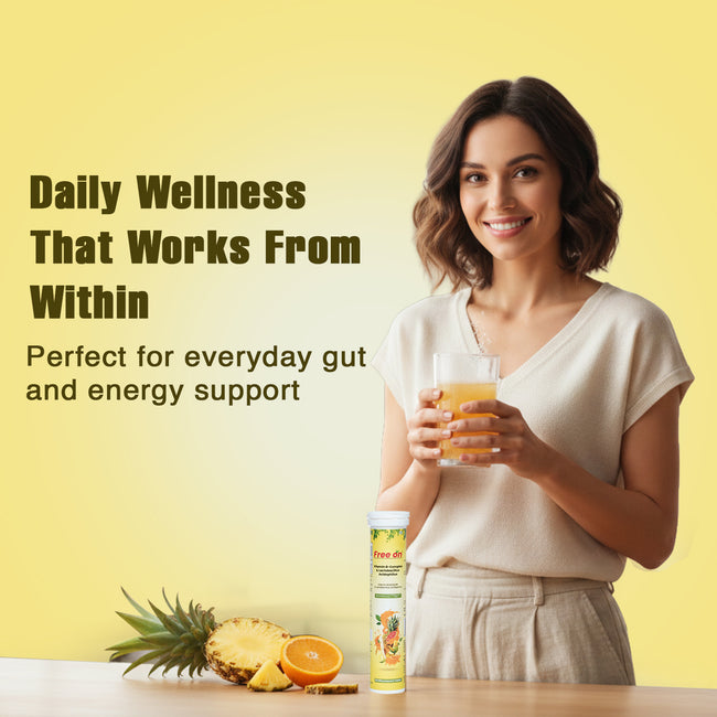 Vitamin B-Complex & Lactobacillus Acidophilus Effervescent Tablet Main Image