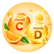 Vitamins C & D