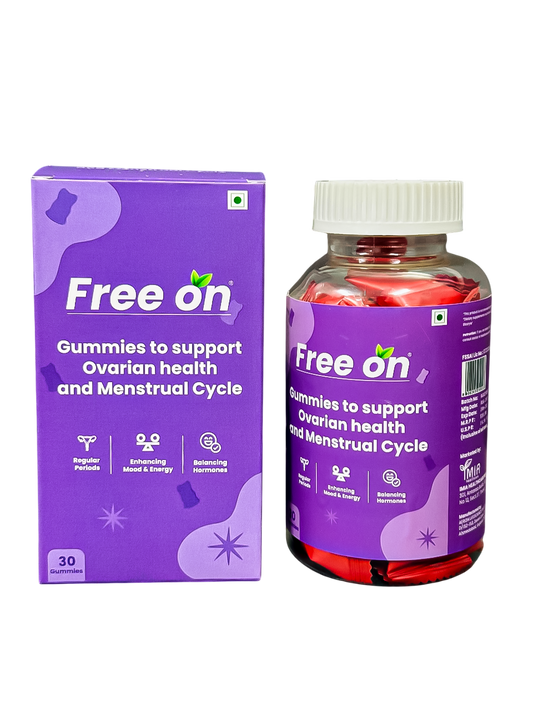 Gummies to support Ovarian health and Menstrual Cycle