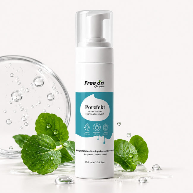 Porefekt Foaming Face Wash  1% AHA + 1% BHA | 100ml Hover Image