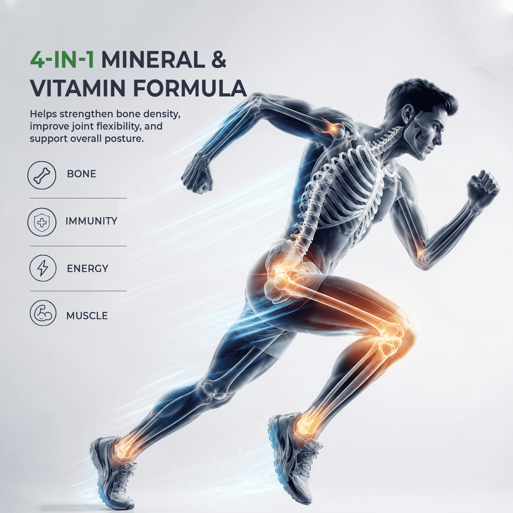 CDZM Calcium + Vitamin D3 + Zinc + Magnesium Effervescent Tablet